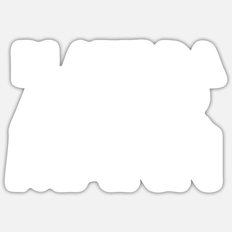 PLATZ DA ALTER MANN Sticker Größe S (10 x 10 cm)