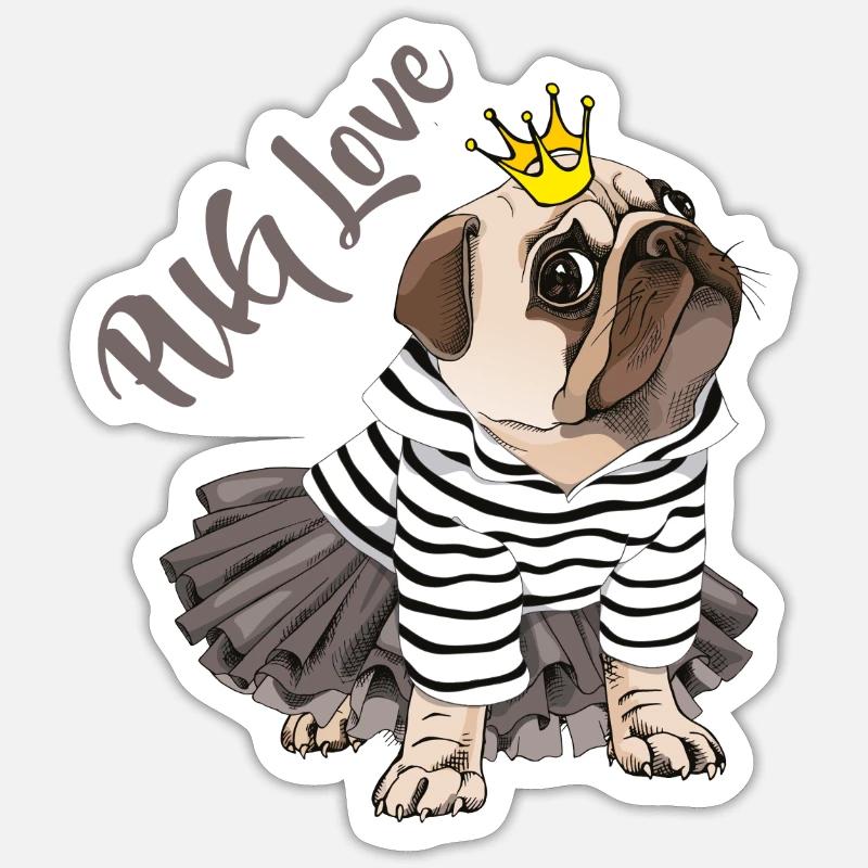 Sticker Größe S (10 x 10 cm) - 