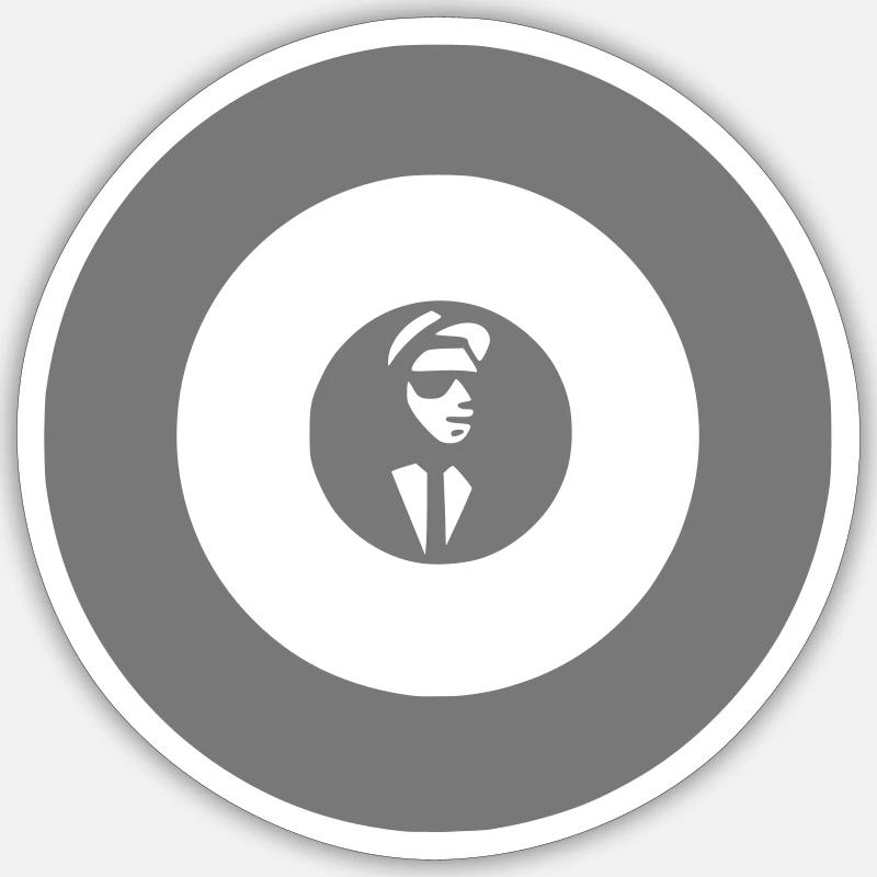 Sticker taille S (10 x 10 cm) - 