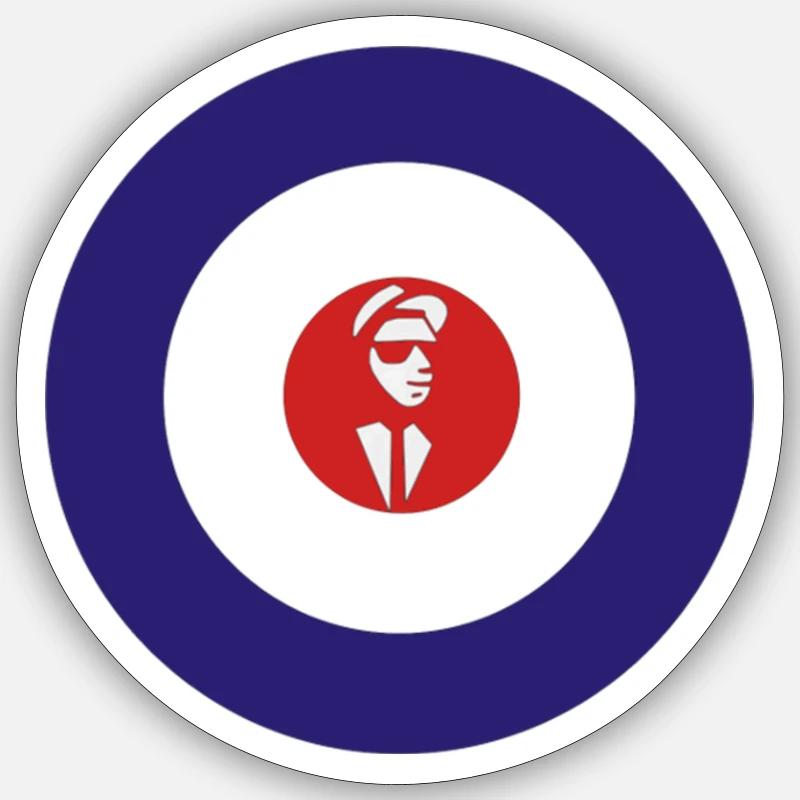 Mod Sticker size S (10 x 10 cm)