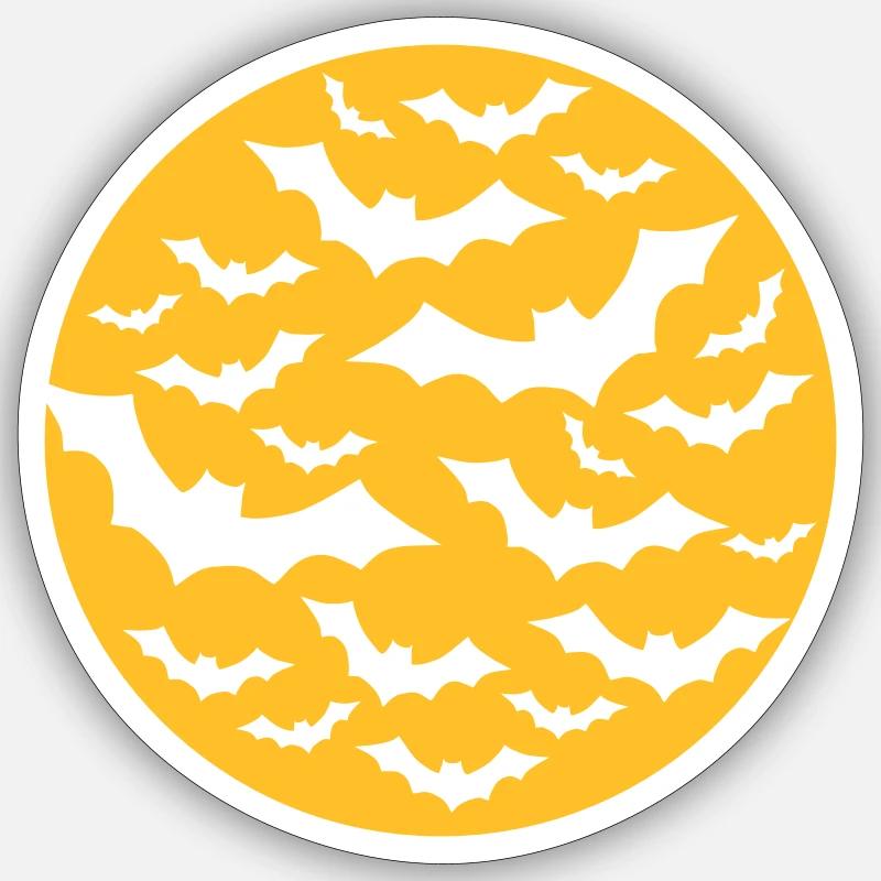 Fledermäuse Sticker Größe S (10 x 10 cm)