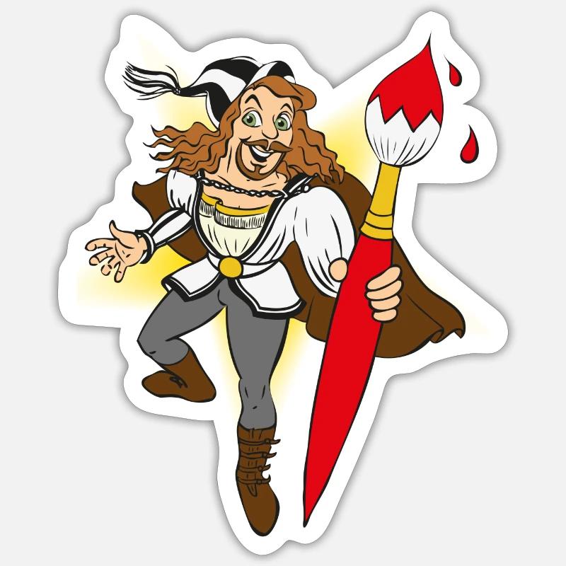 Sticker taille S (10 x 10 cm) - 