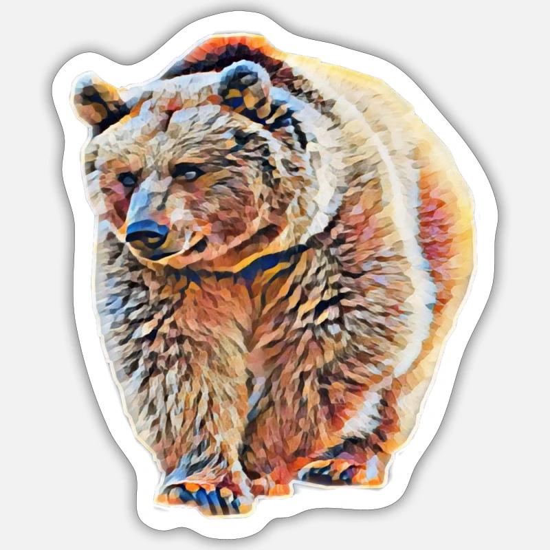 Sticker taille S (10 x 10 cm) - 