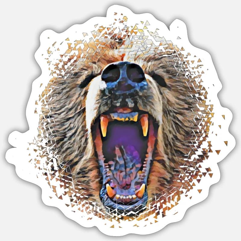 Sticker Größe S (10 x 10 cm) - 