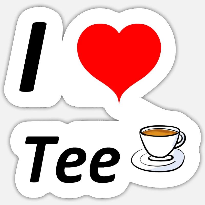 tea Sticker size S (10 x 10 cm)