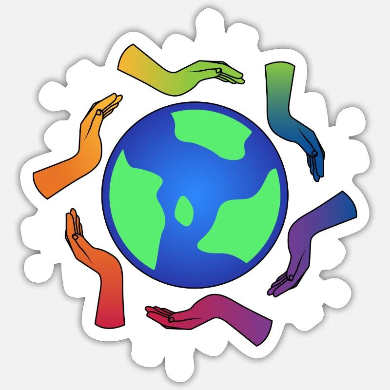 Sticker taille S (10 x 10 cm) - 