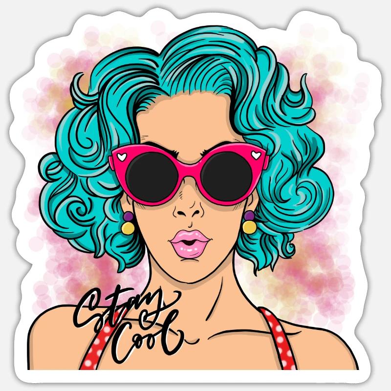 Sticker Größe S (10 x 10 cm) - 
