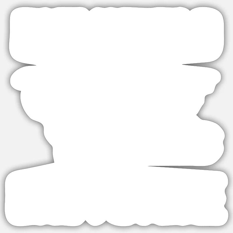 one world one future Sticker size S (10 x 10 cm)