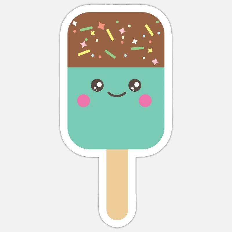 Glace Sticker taille S (10 x 10 cm)