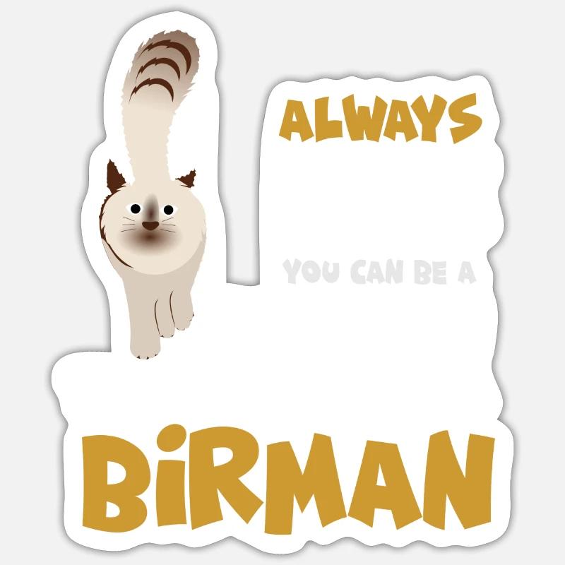 Birman Sticker taille S (10 x 10 cm)