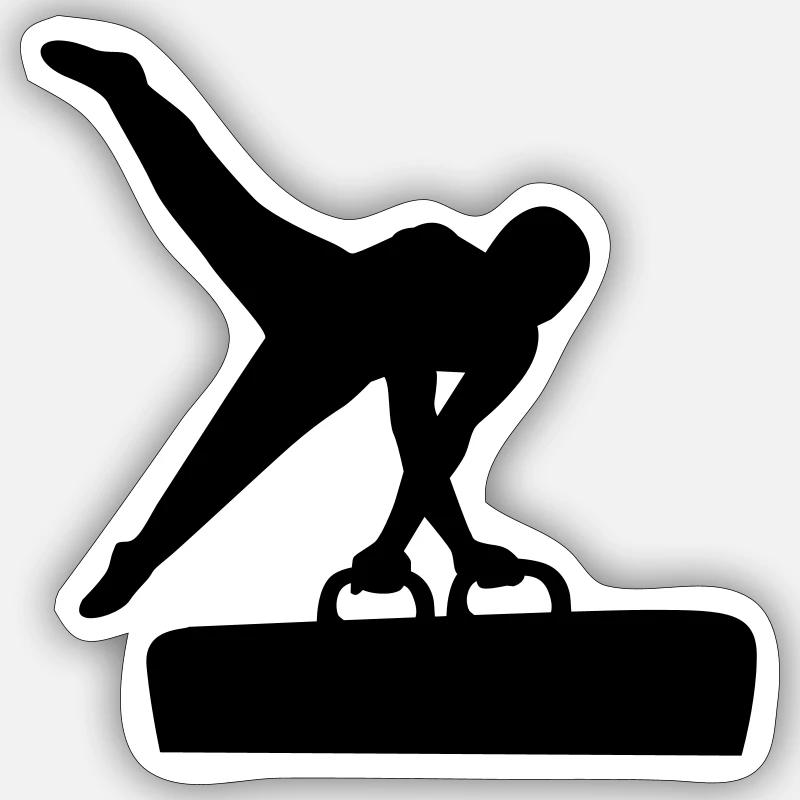 Gymnastics Sticker size S (10 x 10 cm)