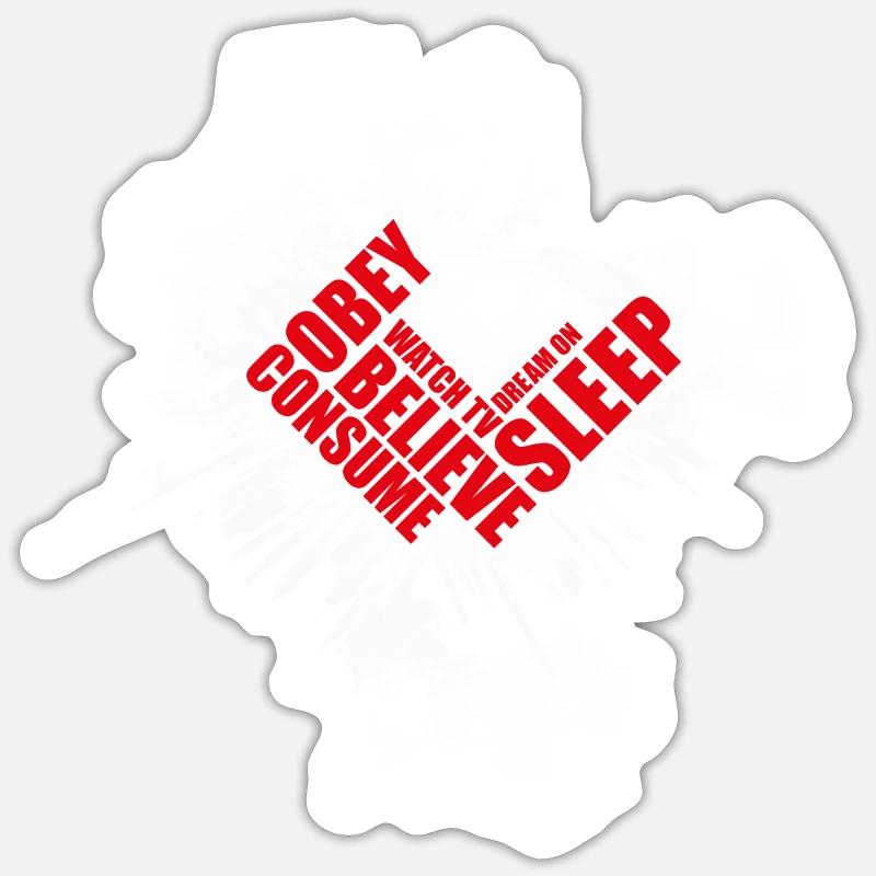 Sticker Größe S (10 x 10 cm) - 