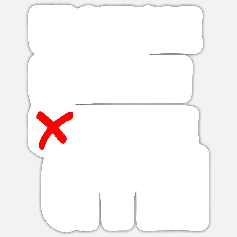 Sticker taille S (10 x 10 cm) -