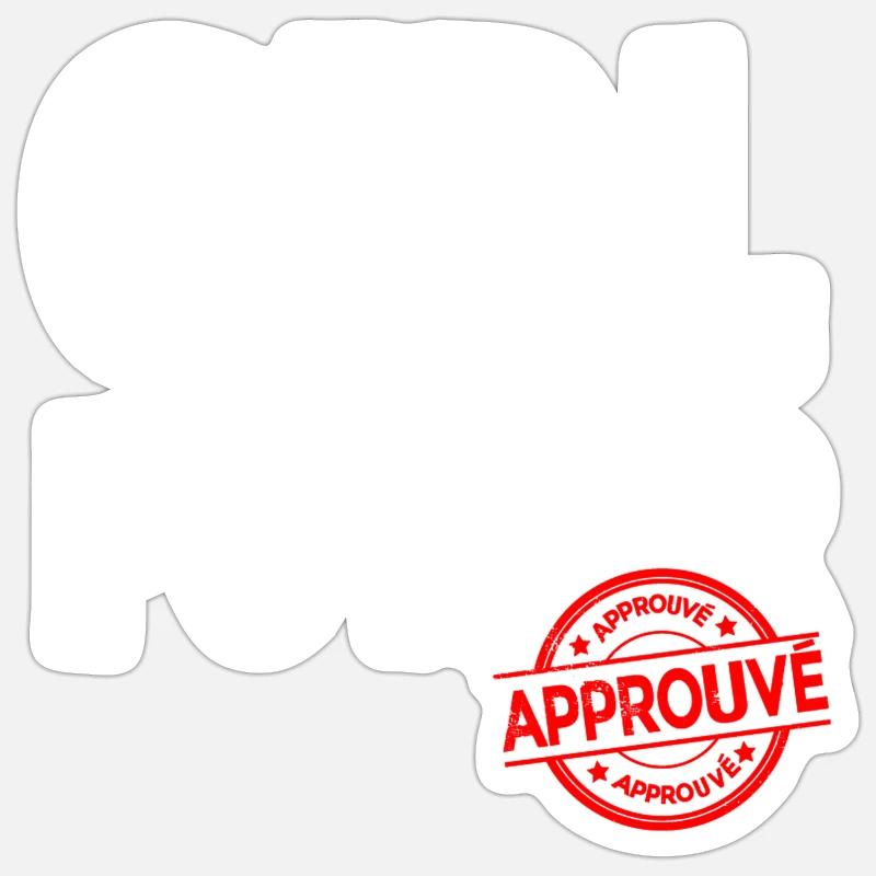 Sticker Größe S (10 x 10 cm) - 