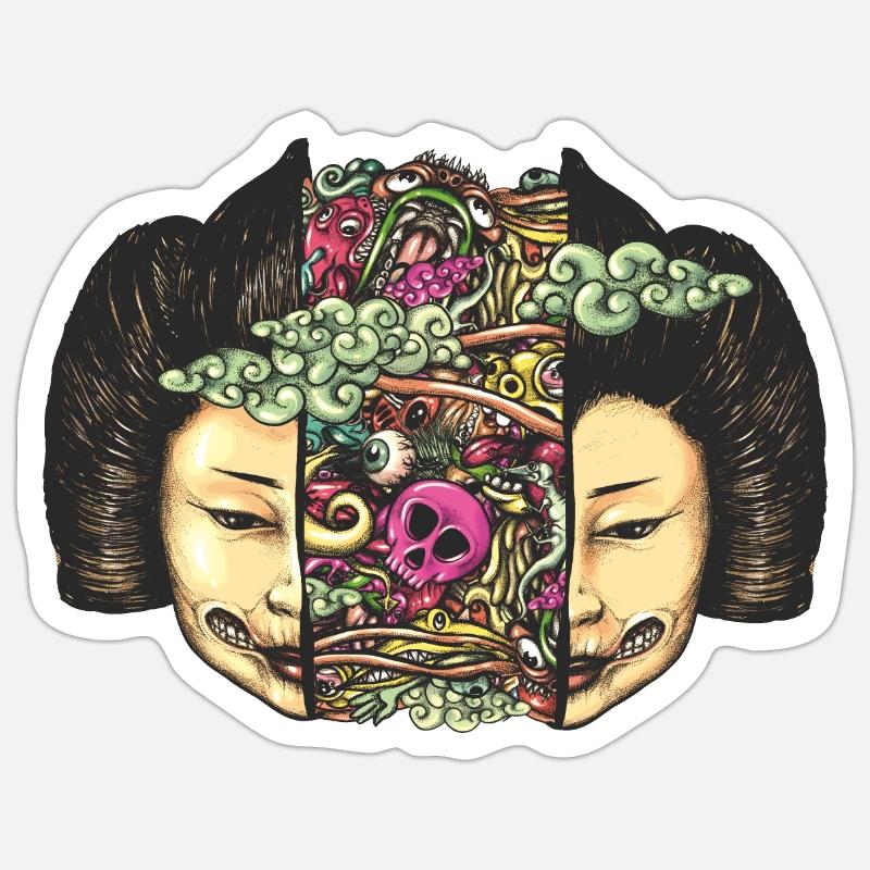 Sticker taille S (10 x 10 cm) - 