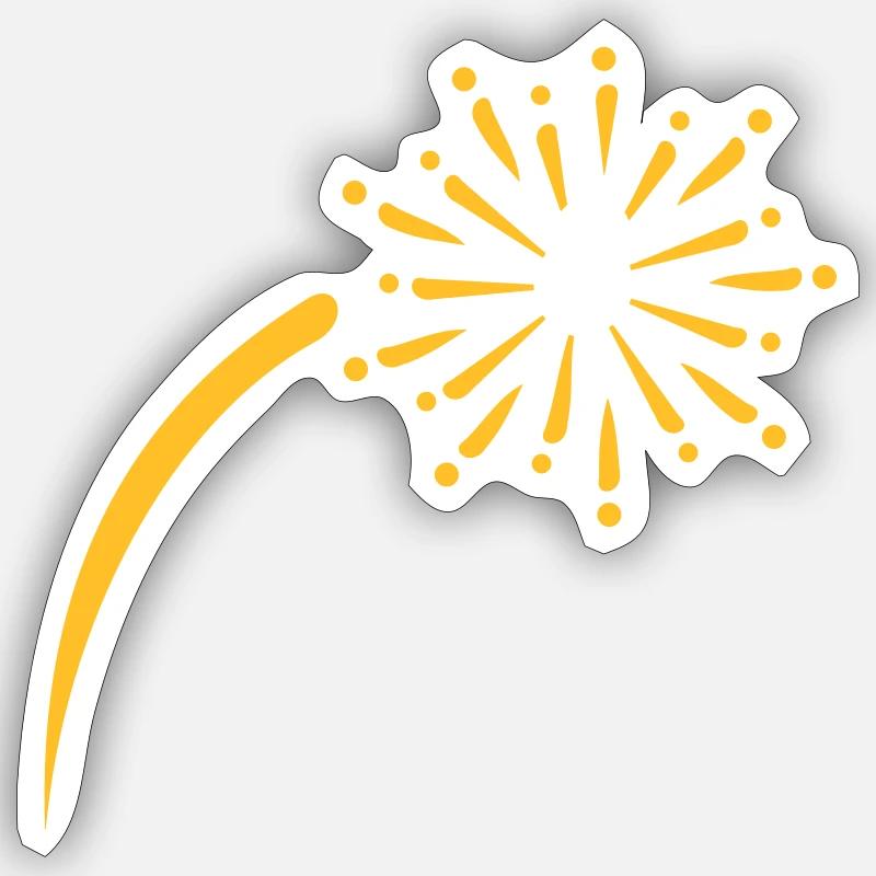 Fireworks Sticker size S (10 x 10 cm)