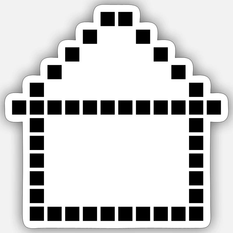 Sticker Größe S (10 x 10 cm) - 
