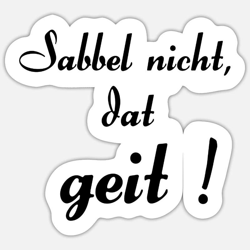 Sticker Größe S (10 x 10 cm) - 