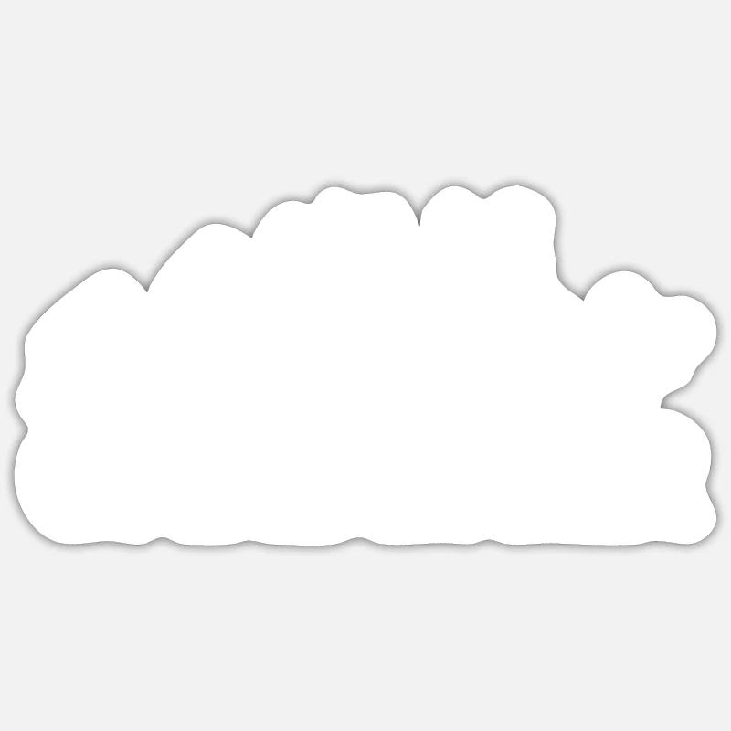 Gardener Evolution - Sticker size S (10 x 10 cm) - white matte
