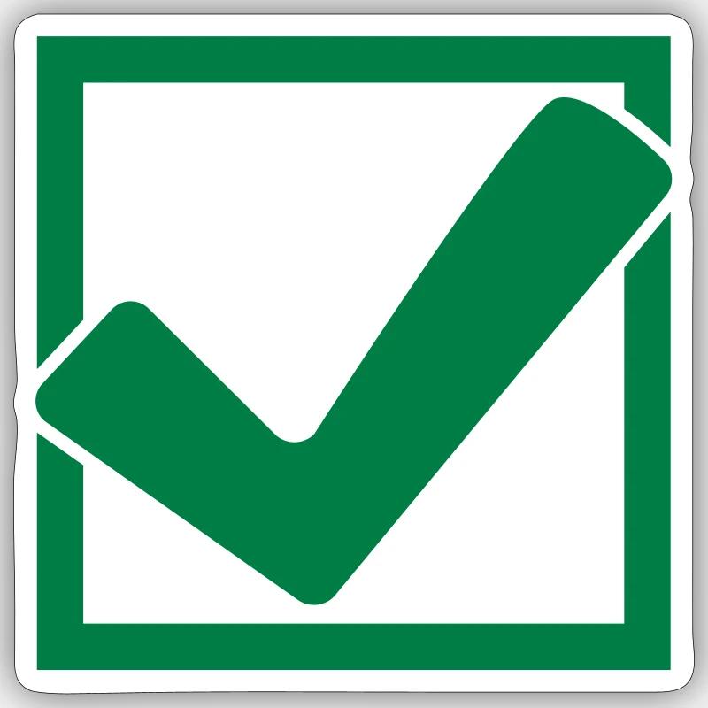 Sticker Größe S (10 x 10 cm) - 