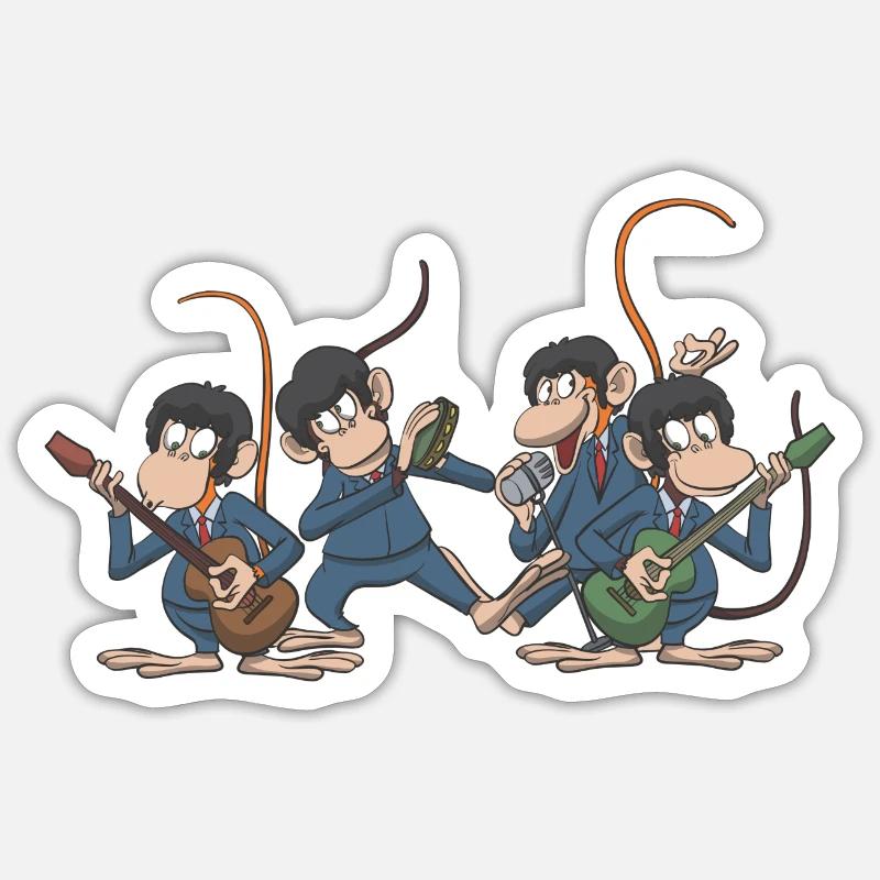 Sticker taille S (10 x 10 cm) - 