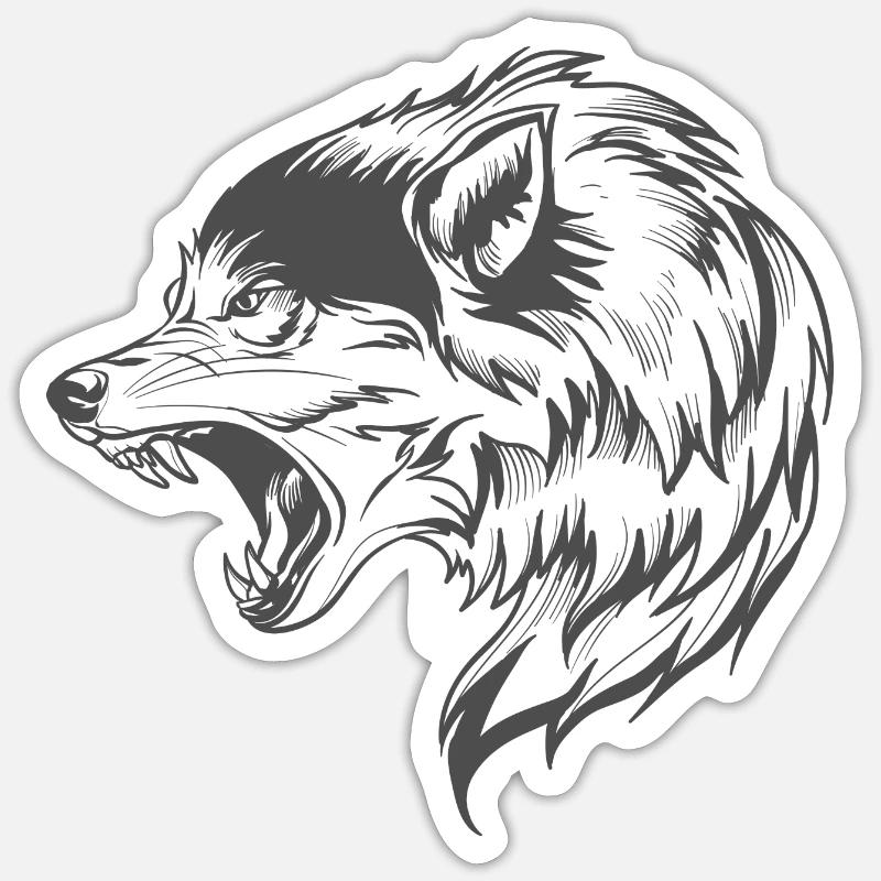 Sticker Größe S (10 x 10 cm) - 