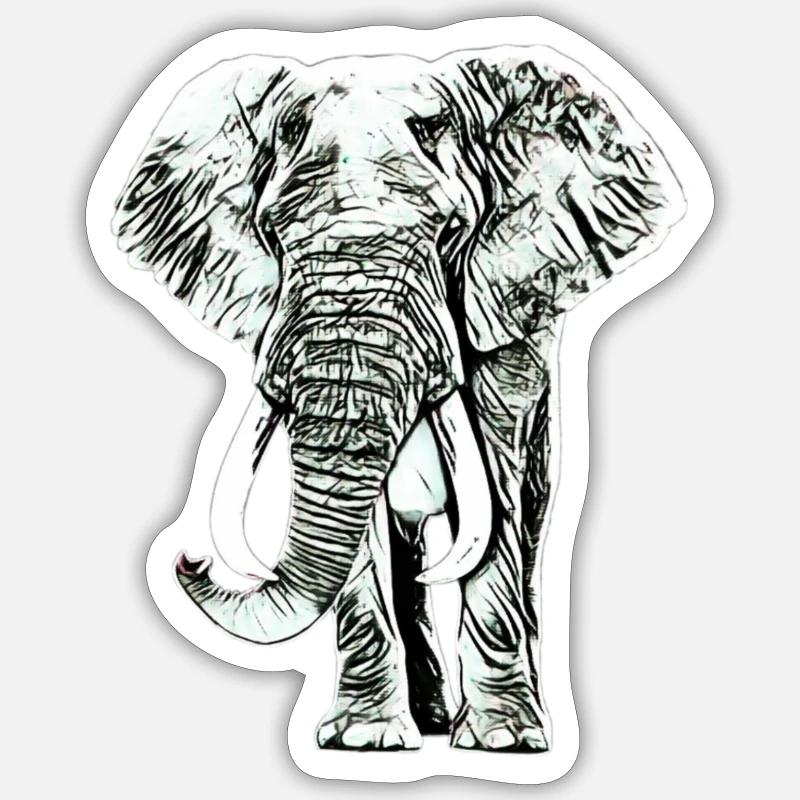 Sticker taille S (10 x 10 cm) - 