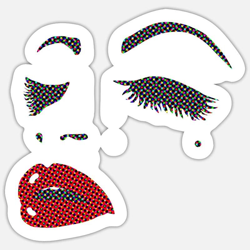 Sticker taille S (10 x 10 cm) - 