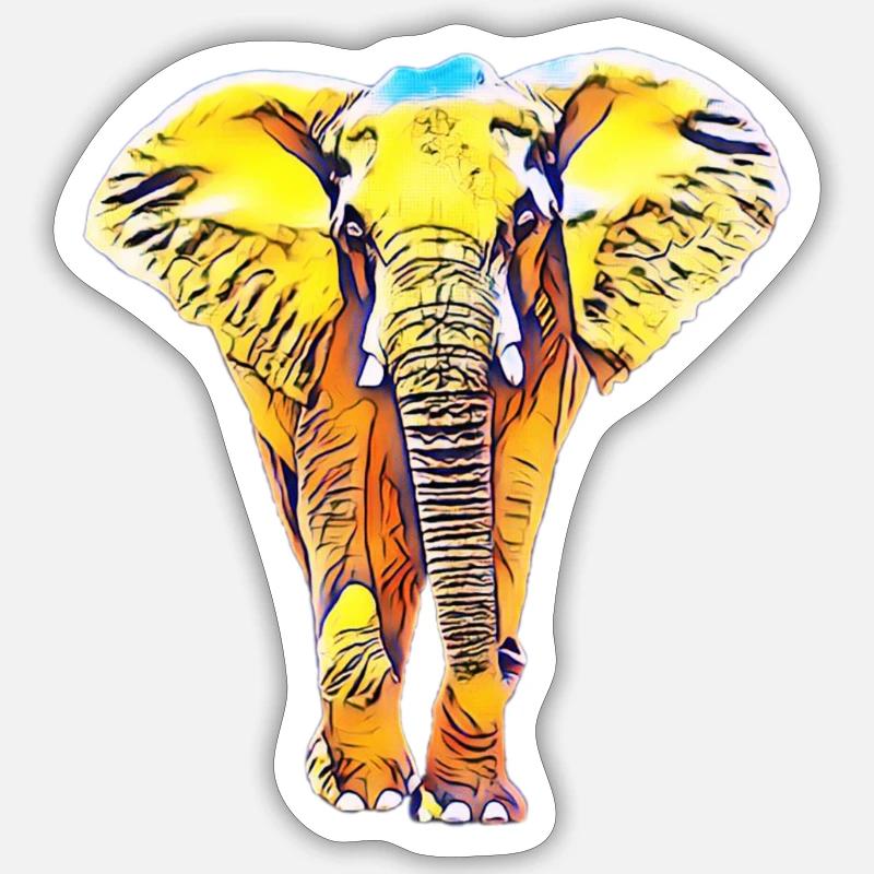 Sticker Größe S (10 x 10 cm) - 