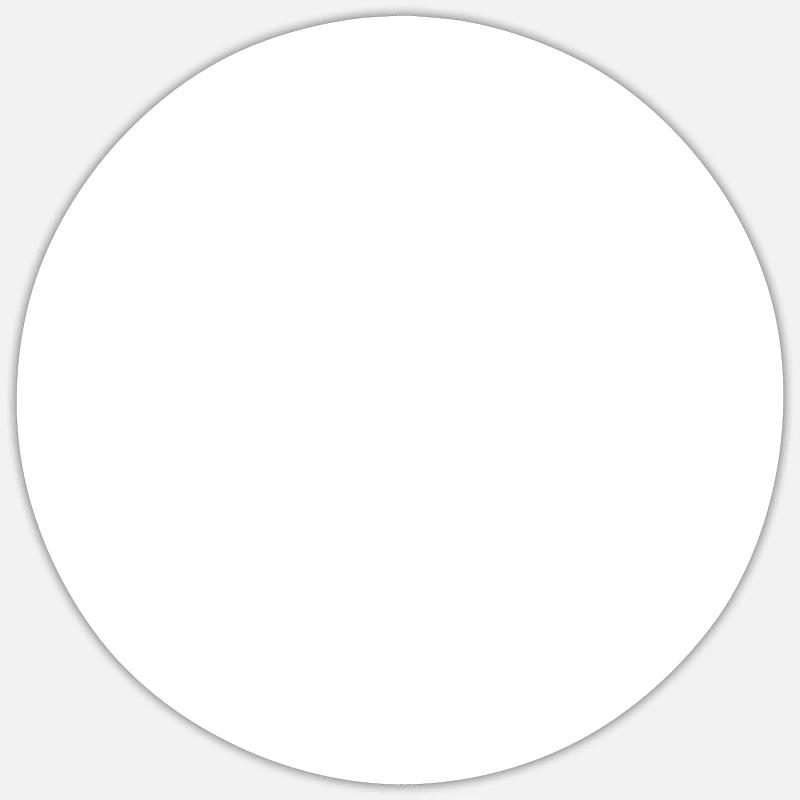 terre - Sticker taille S (10 x 10 cm) - blanc mat