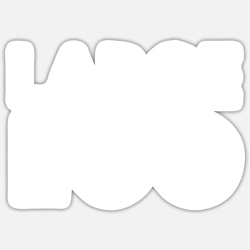 Sticker size S (10 x 10 cm) - 