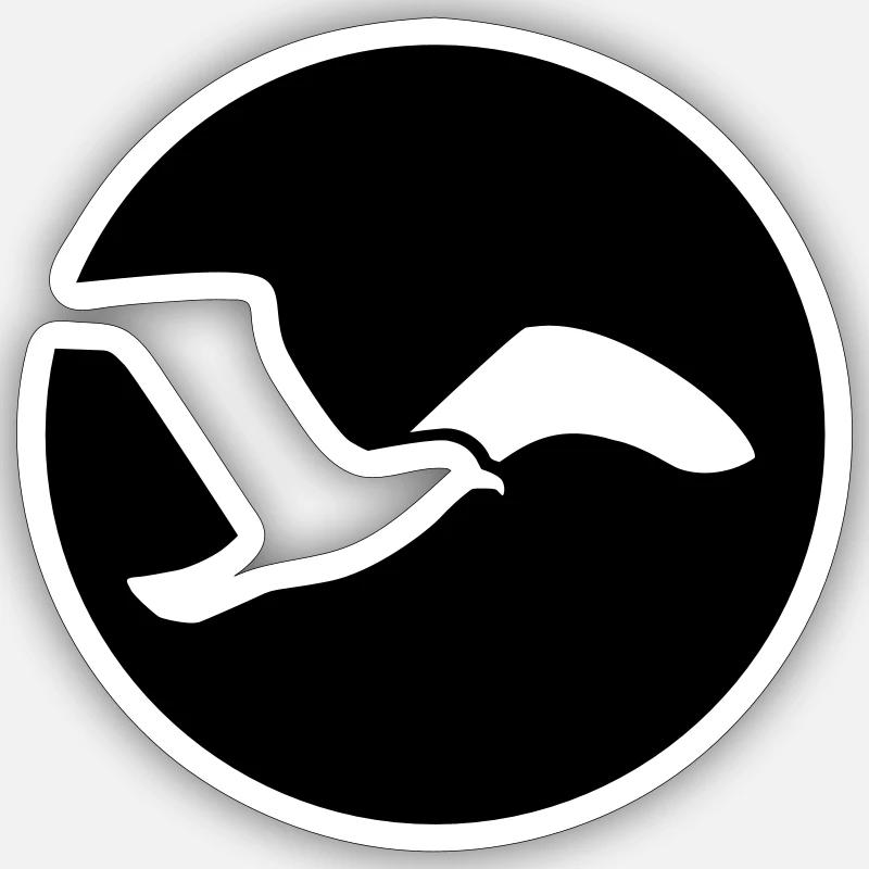 Seagull Sticker size S (10 x 10 cm)