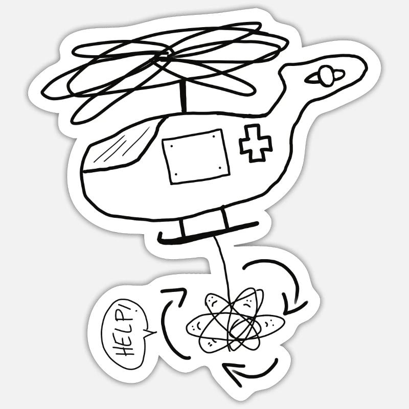 Sticker Größe S (10 x 10 cm) - 
