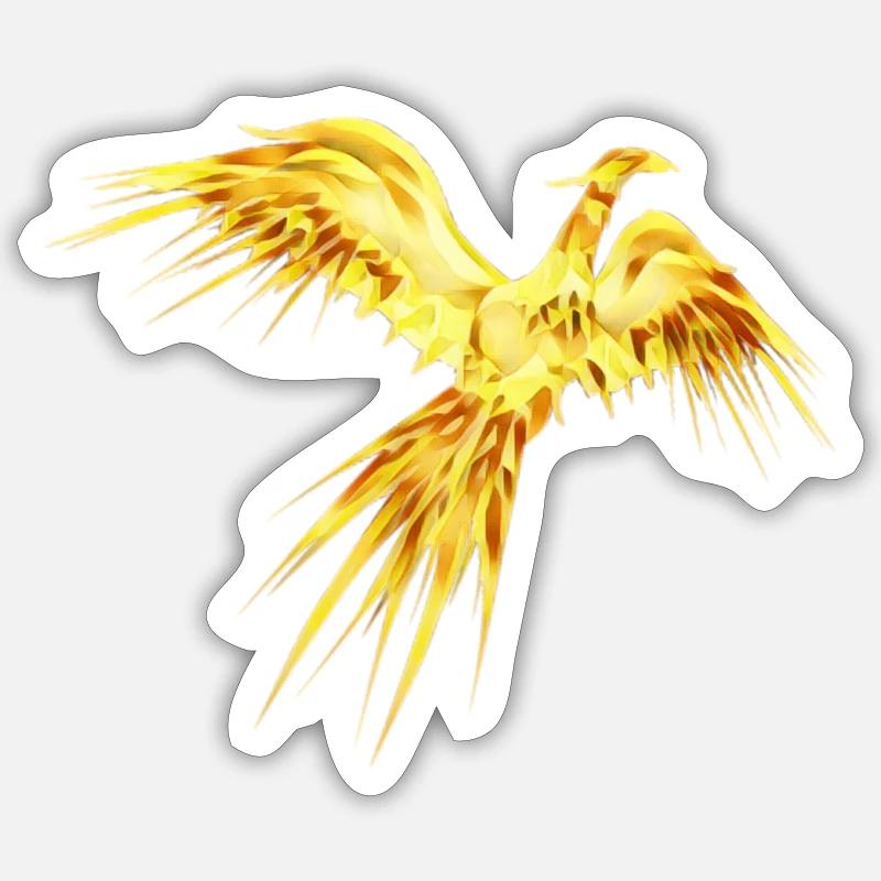 Phoenix Sticker size S (10 x 10 cm)