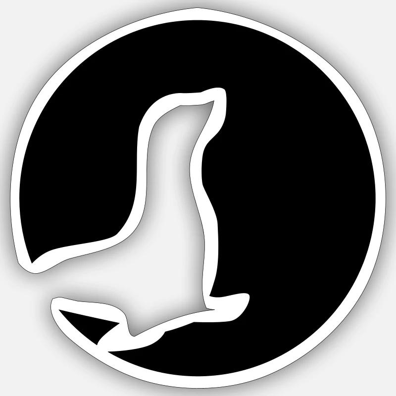 Sticker Größe S (10 x 10 cm) - 