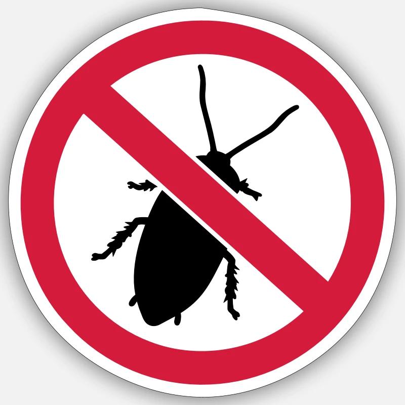 Cockroach Sticker size S (10 x 10 cm)