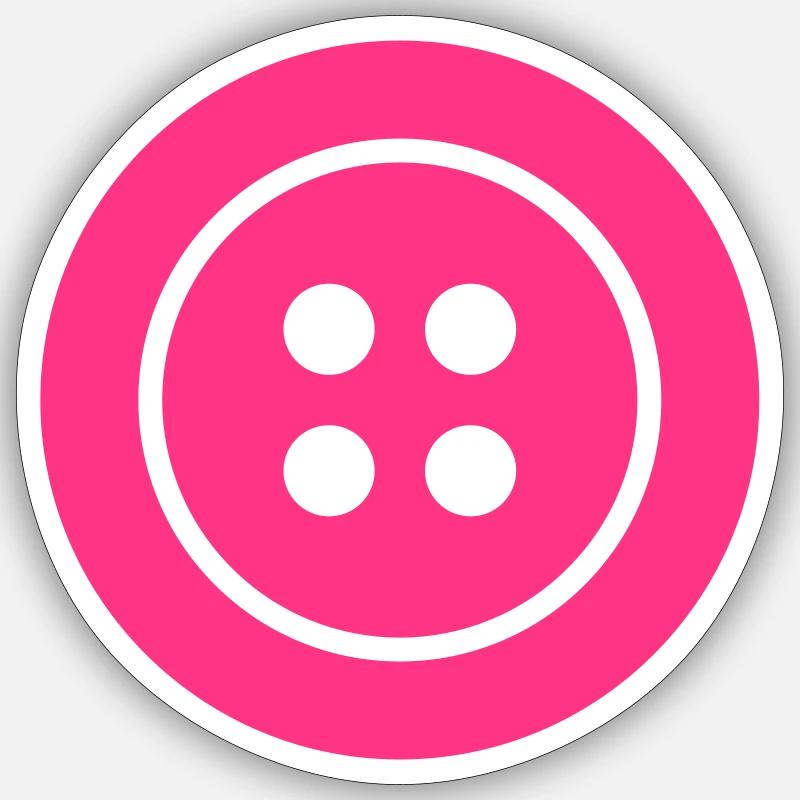 Button Sticker size S (10 x 10 cm)