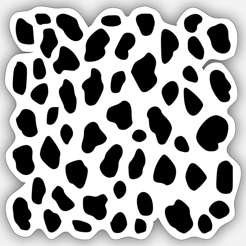Dalmatian - Sticker size S (10 x 10 cm) - white matte