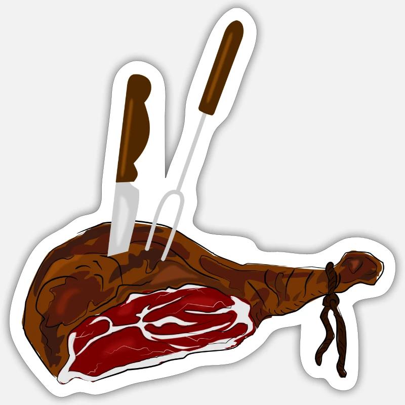 Sticker Größe S (10 x 10 cm) - 