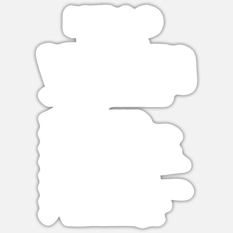 Sticker taille S (10 x 10 cm) - 
