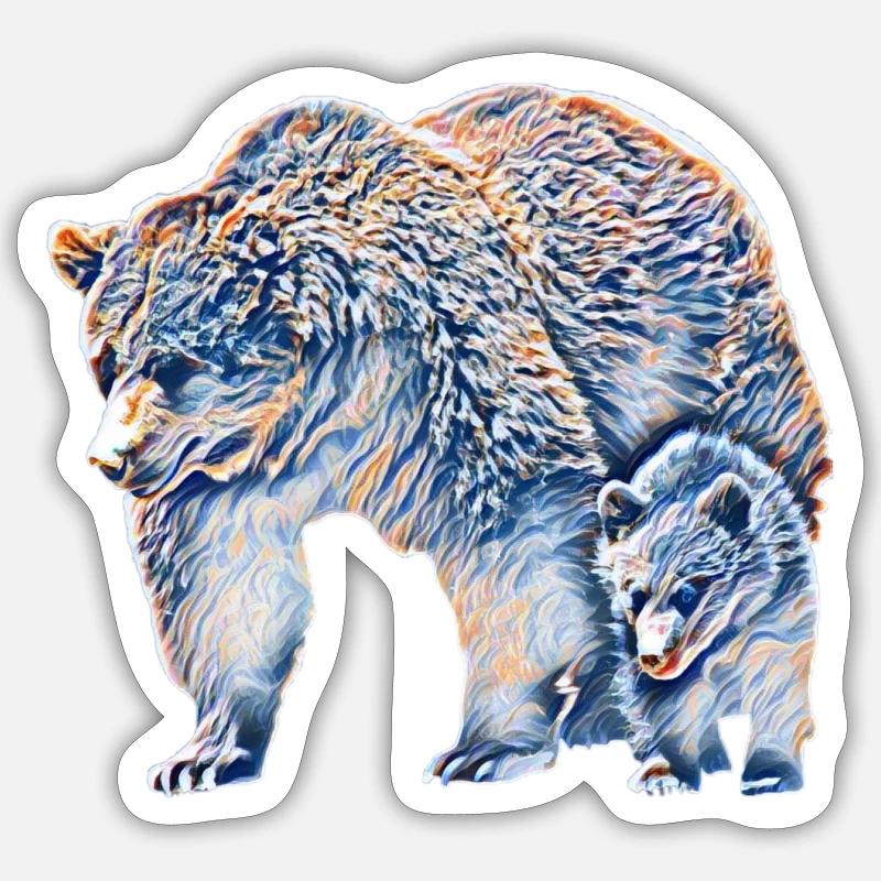 Sticker Größe S (10 x 10 cm) - 