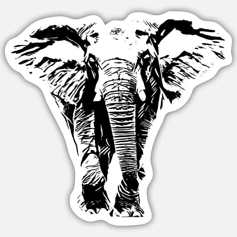 Sticker taille S (10 x 10 cm) - 