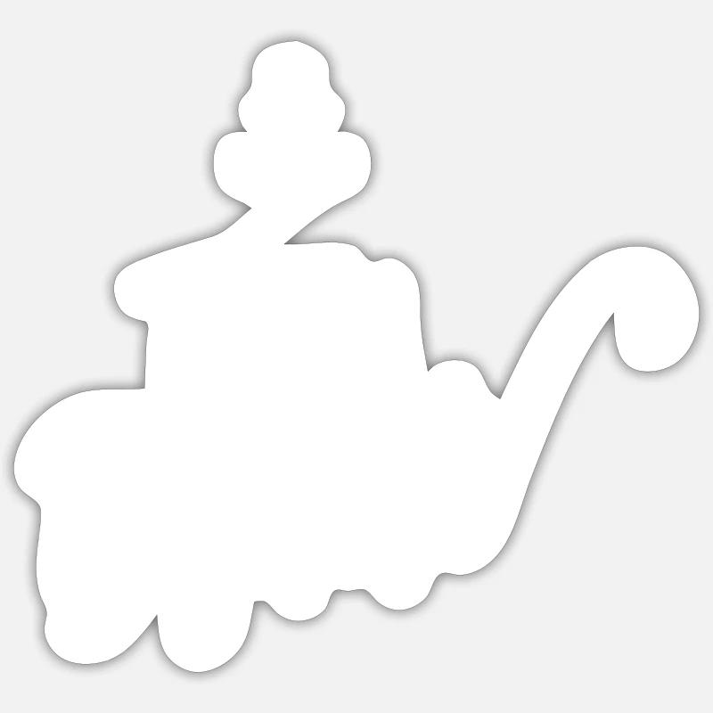Sticker Größe S (10 x 10 cm) - 