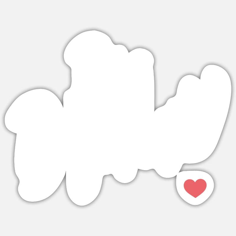 Sticker Größe S (10 x 10 cm) - 
