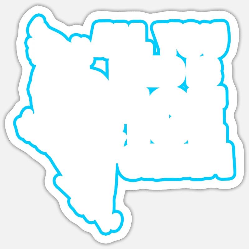 Eis Eiscreme Eiskrem - Sticker Größe S (10 x 10 cm) - Mattweiß