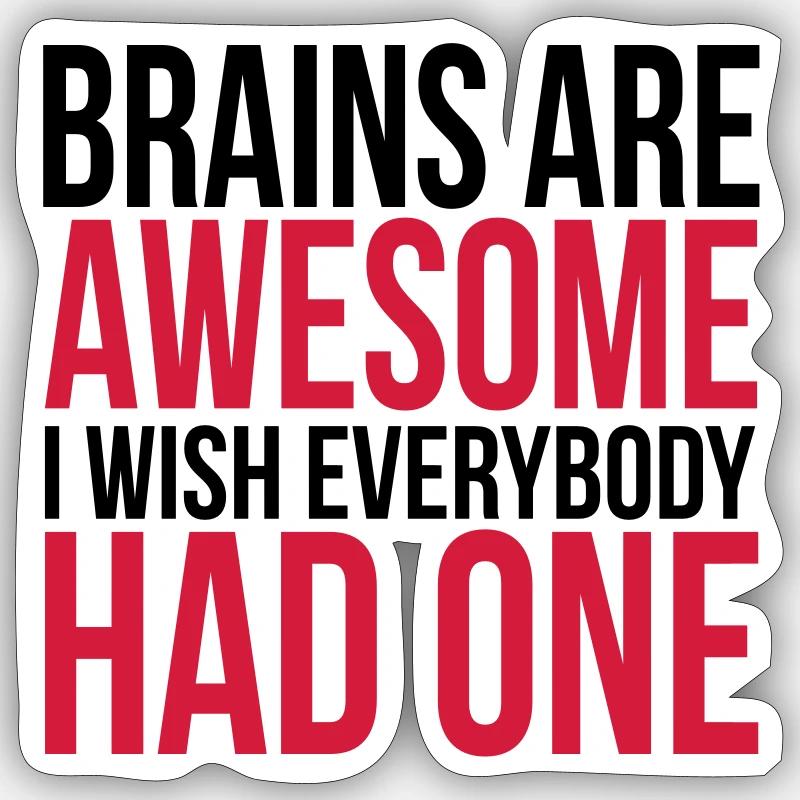 Funny - Sticker taille S (10 x 10 cm) - blanc mat