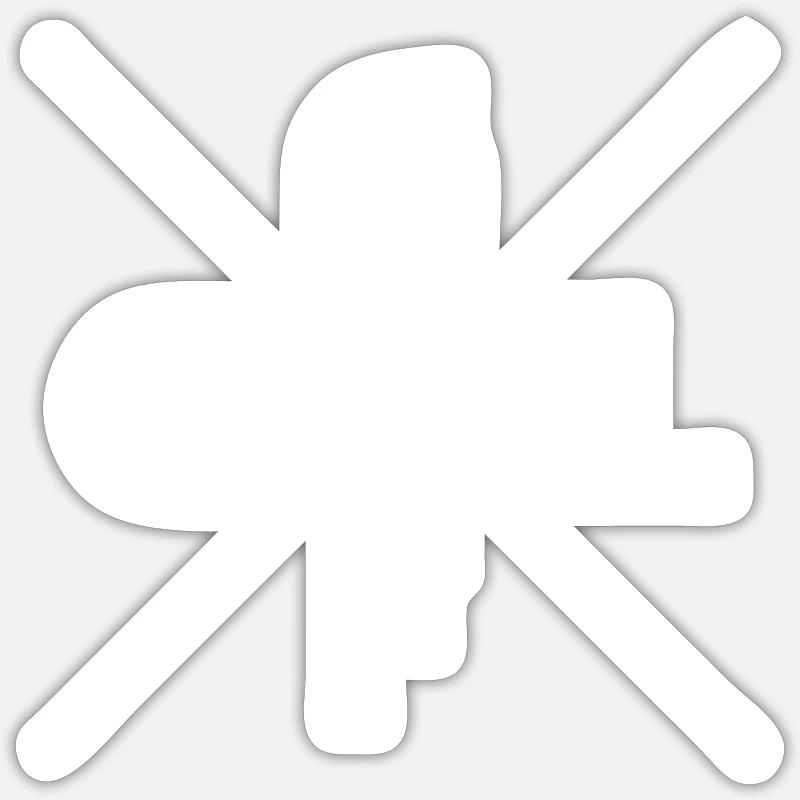 Sticker taille S (10 x 10 cm) - 