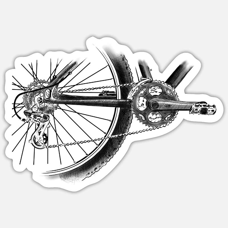 Sticker Größe S (10 x 10 cm) - 