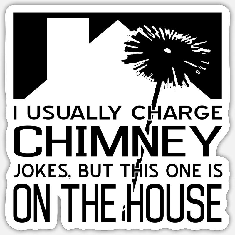 chimney sweeper Sticker size S (10 x 10 cm)