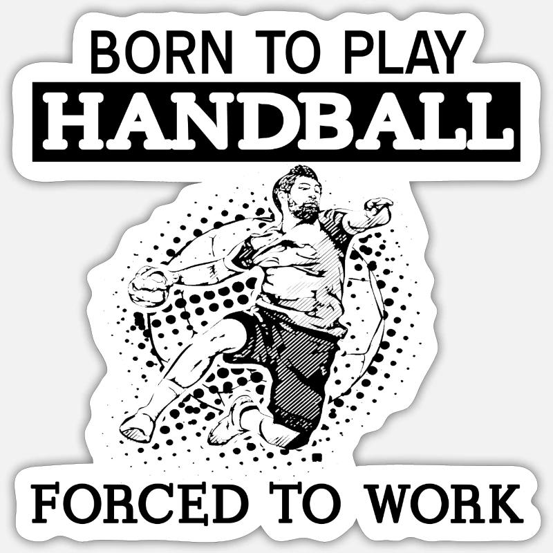 handball Sticker size S (10 x 10 cm)